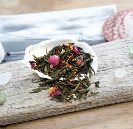 Rose Green Tea