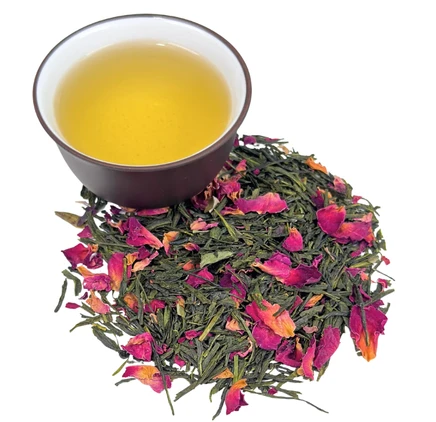 Rose Green Tea